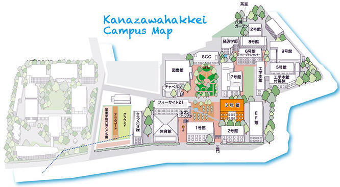 関東学院大学キャンパスマップ