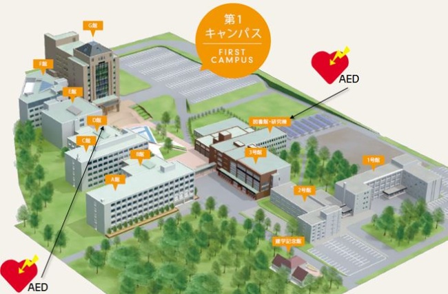 札幌学院大学キャンパスマップ