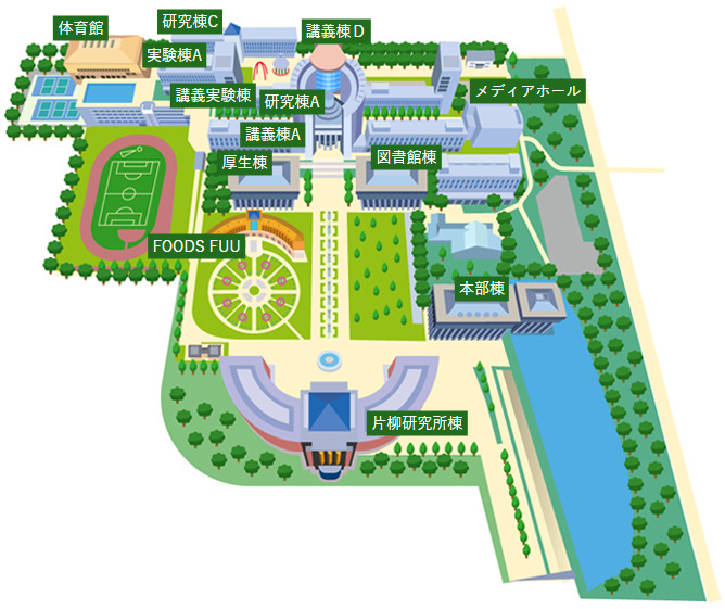 東京工科大学キャンパスマップ
