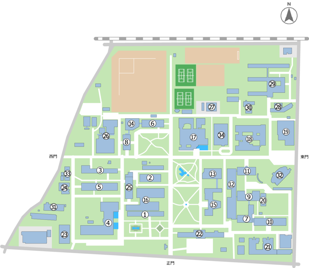 東京農工大学キャンパスマップ