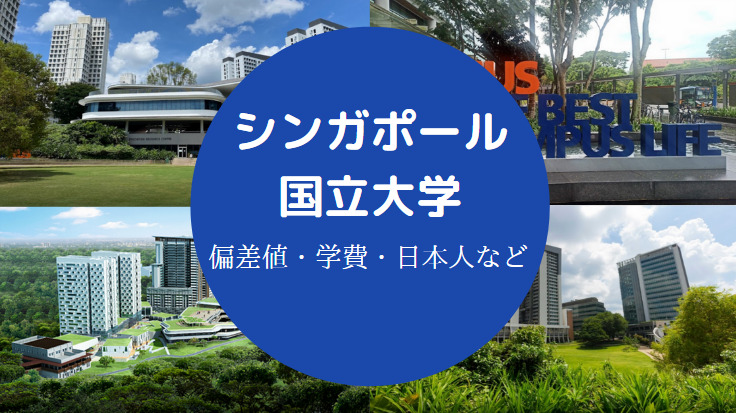 シンガポール国立大学の偏差値 難しい やばい 入学条件 学費など せしぶろぐ