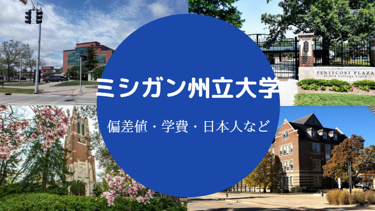 ミシガン州立大学偏差値