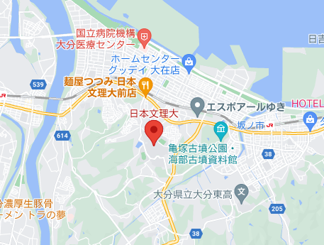 日本文理大学周辺マップ