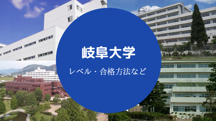 岐阜大学のレベル 低い ランキングや偏差値 受かる方法などを解説 せしぶろぐ