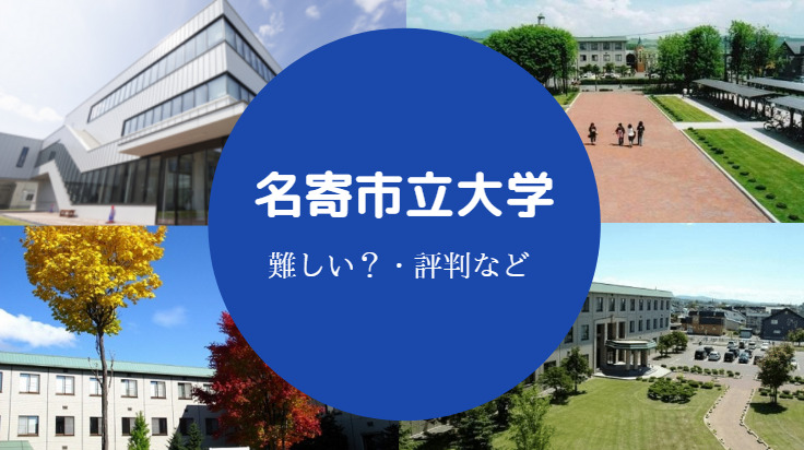 名寄市立大学難しい