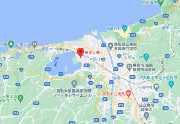 鳥取大学周辺マップ